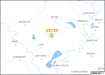 map of Eaton