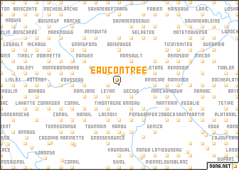 map of Eau Contrée