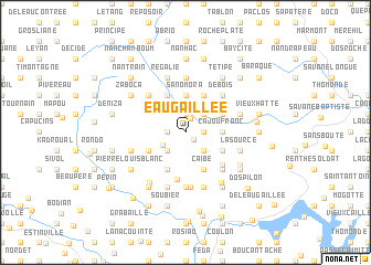 map of Eau Gaillée