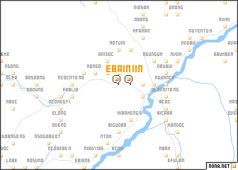 map of Ebaiñ