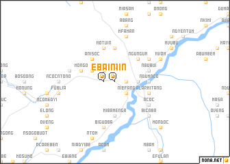 map of Ebaiñ
