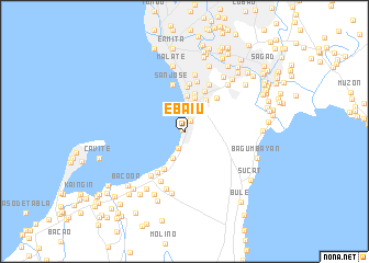 map of Ebaiu