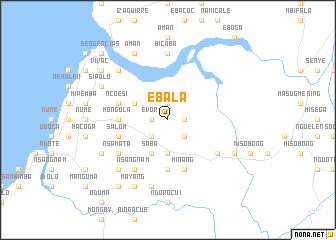 map of Ebala