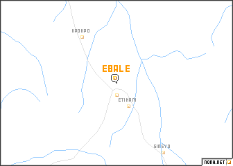 map of Ebale