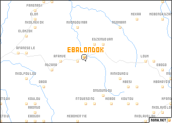 map of Ebalondok