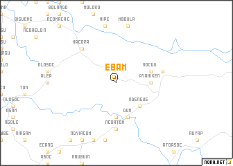 map of Ebam