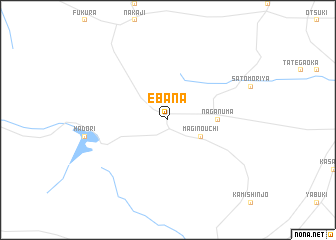 map of Ebana