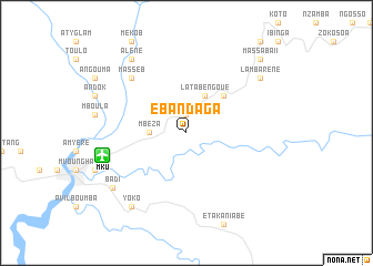map of Ebandaga