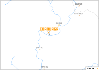 map of Ebandaga