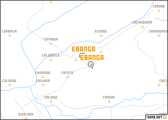 map of Ebanga