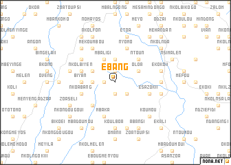 map of Ebang