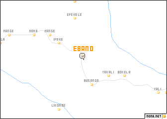map of Ebano