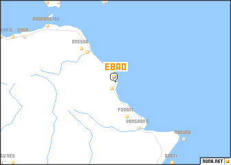 map of Ebao