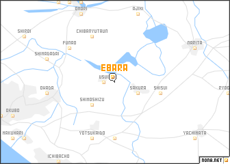 map of Ebara