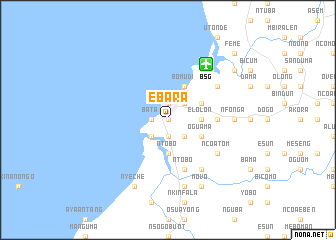 map of Ebara