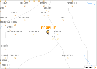 map of Ebarike