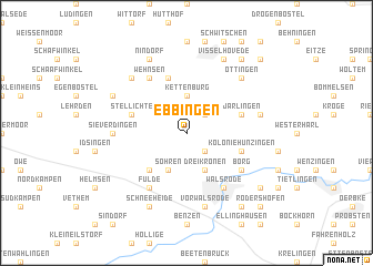 map of Ebbingen