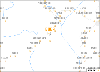 map of Ebea