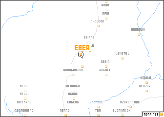 map of Ebea