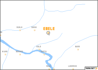 map of Ebele