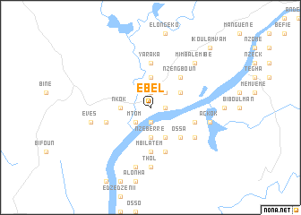 map of Ebel