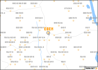 map of Ebem