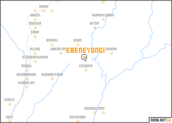 map of Ebéneyong I