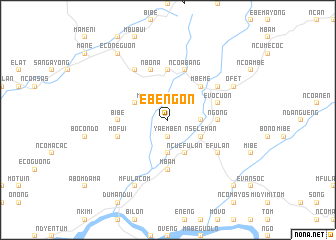 map of Ebengon