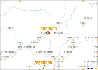 map of Ebengon