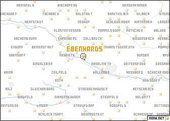 map of Ebenhards