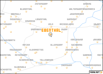 map of Ebenthal