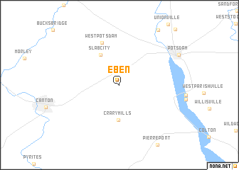 map of Eben