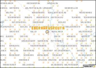 map of Eberhardsreuth