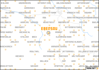 map of Ebersau