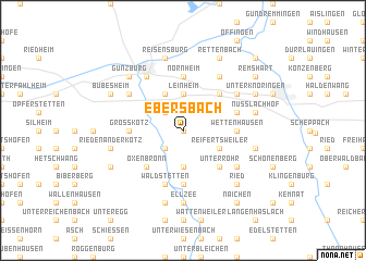 map of Ebersbach