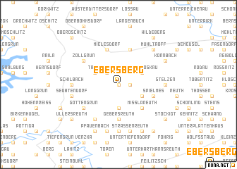 map of Ebersberg