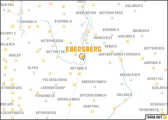 map of Ebersberg