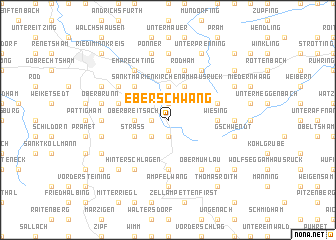 map of Eberschwang