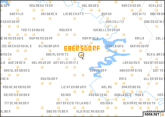 map of Ebersdorf