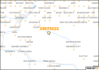 map of Ebersegg