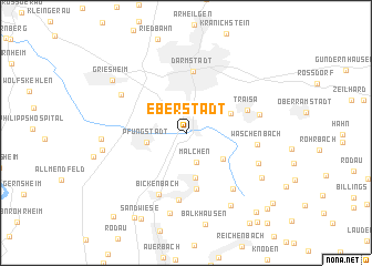 map of Eberstadt