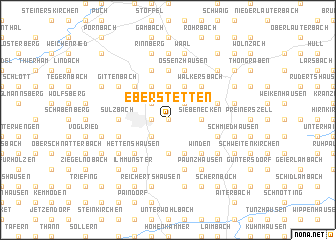 map of Eberstetten