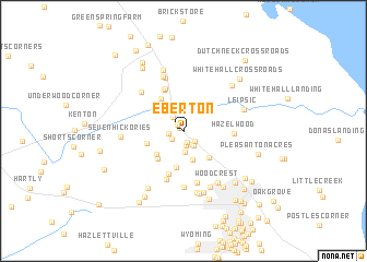 map of Eberton