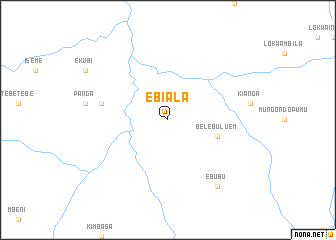 map of Ebiala