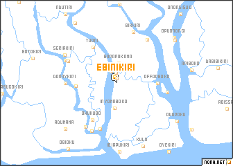 map of Ebinikiri