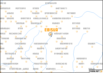 map of Ebisua