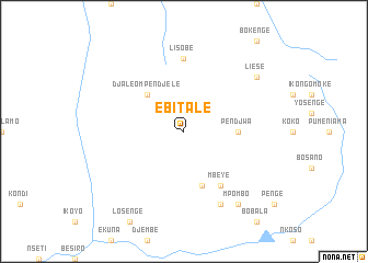 map of Ebitale