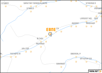 map of Ebne