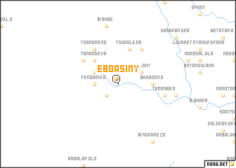 map of Eboasiny