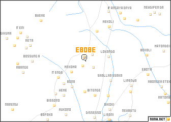 map of Ebobe